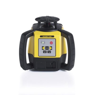 nivel laser leica rugby 640 con receptor re basic front