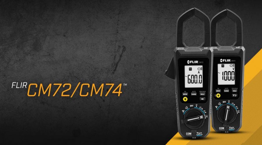 Video Medidor de tenaza FLIR CM72 600A AC Video Medidor de tenaza FLIR CM72 600A AC