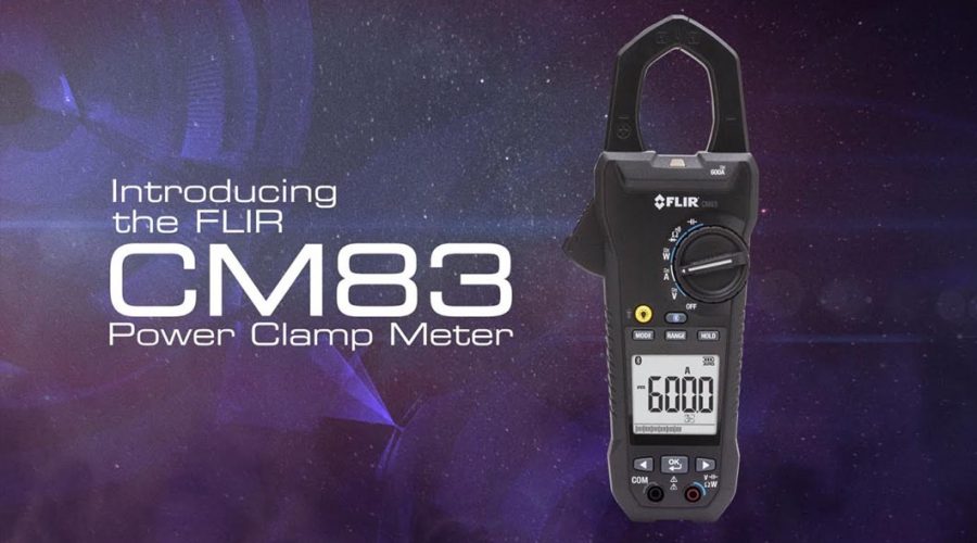 Video Medidor de tenaza FLIR 600A CM83 con Bluetooth Meterlink Video Medidor de tenaza FLIR 600A CM83 con Bluetooth Meterlink