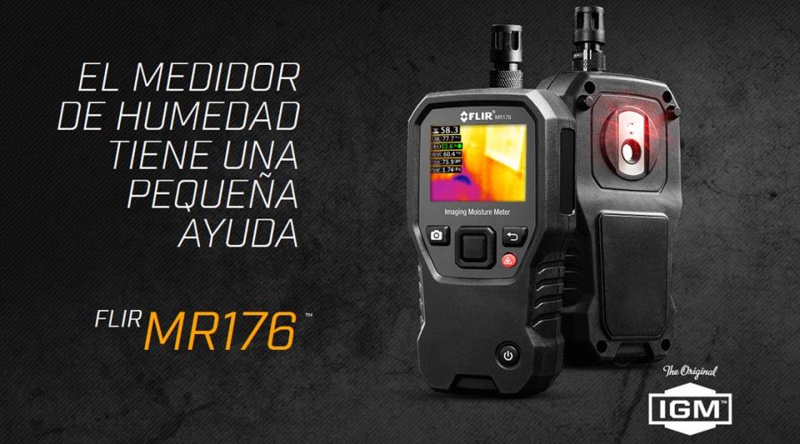 Video Medidor de humedad termográfico FLIR MR176 Video Medidor de humedad termográfico FLIR MR176