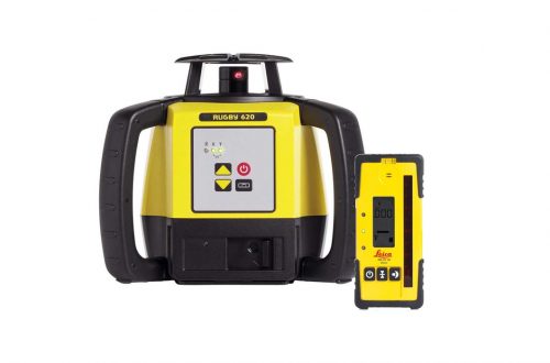 Imagen Nivel láser Leica Rugby 620 con receptor RE 140