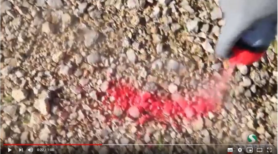 Video Spray pintura fluorescente S-MARK SOPPEC