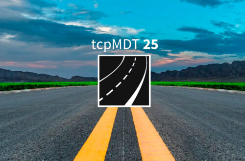 Imagen TCP MDT 25 Standard. Software de topografía