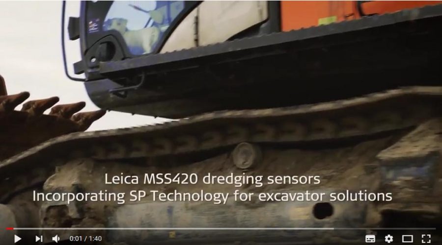 Video Control de maquinaria Leica para Excavadoras Video Control de maquinaria Leica para Excavadoras