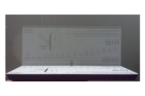 Imagen Vitrómetro, Medidor de espesor de vidrio, Medidor de separación entre 2 cristales. ACRE