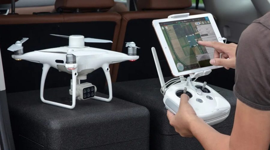 Video Dron DJI Phantom para agricultura en alquiler Video Dron DJI Phantom para agricultura en alquiler