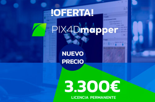Imagen PIX4Dmapper. Software de procesamiento de imágenes