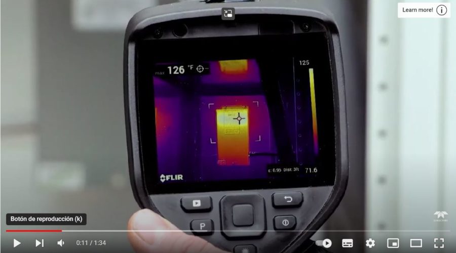 Video Cámara termográfica FLIR E52 Video Cámara termográfica FLIR E52