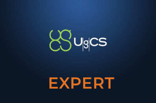 Imagen UgCS EXPERT software para levantamientos con LiDAR