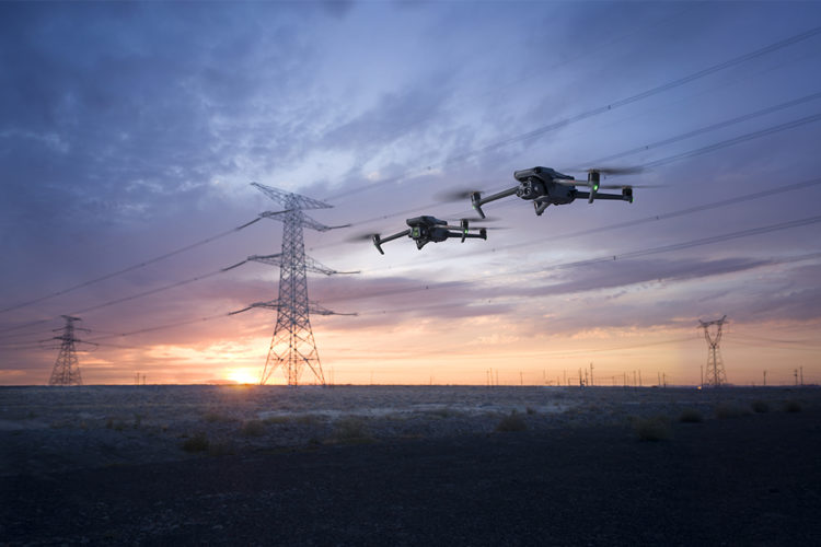 Inspección eléctrica con dron