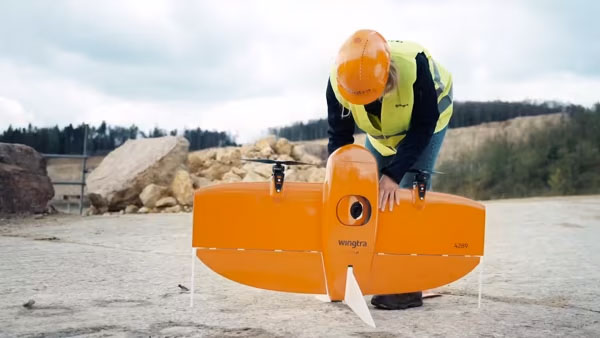 wingtra lidar dron