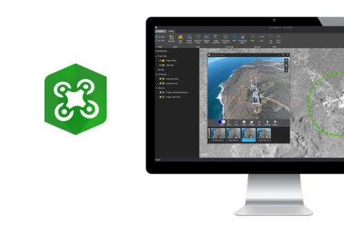 Imagen ArcGIS Drone2Map. Aplicación de fotogrametría con dron de ESRI