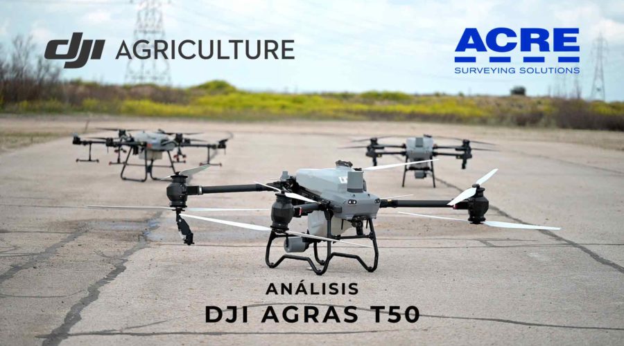 Video DJI AGRAS T50. Dron pulverizador para agricultura de precisión Video DJI AGRAS T50. Dron pulverizador para agricultura de precisión