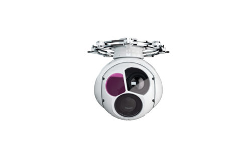 Imagen MG-150E EO/IR/LR cámara gimbal para drones ala fija