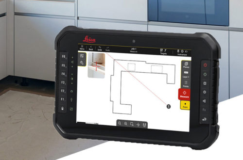 Imagen Leica iCON trades para interiores: La solución de medición 3D para el acabado más exigente